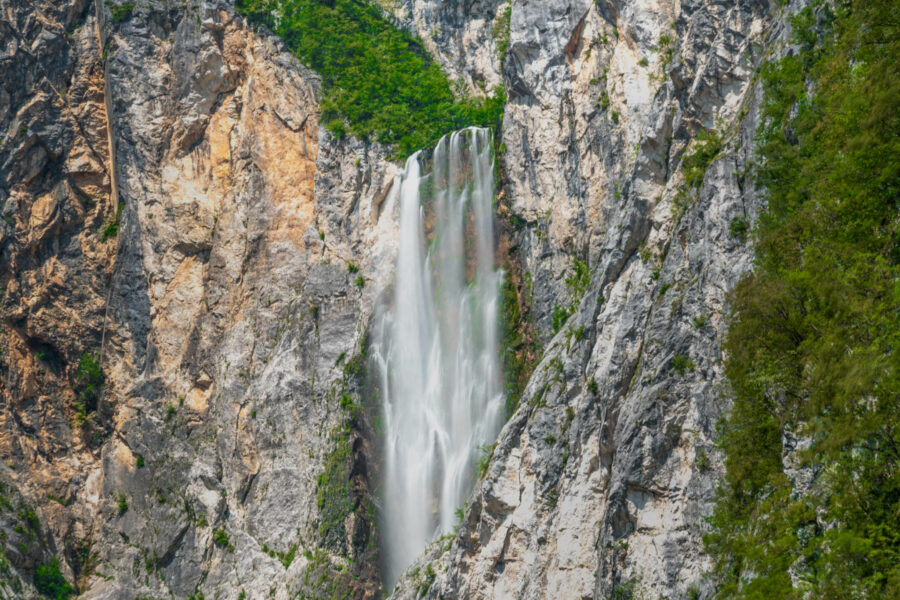 Slap Boka in Bovec, Slovenië